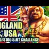 UK vs USA Slot Challenge – Giants Gold Slot Biggest Bonus Wins