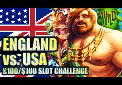 UK vs USA Slot Challenge – Giants Gold Slot Biggest Bonus Wins