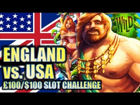 UK vs USA Slot Challenge – Giants Gold Slot Biggest Bonus Wins