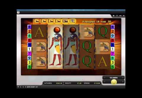 Merkur Eye of Horus Slot | 1€ Retrigger | MEGA BIG WIN!