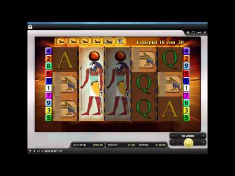 Merkur Eye of Horus Slot | 1€ Retrigger | MEGA BIG WIN!