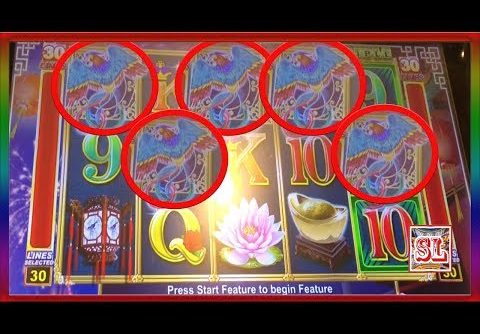 ** RARE 5 SYMBOL TRIGGER ON CHINA DRAGON ** SUPER BIG WIN ** SLOT LOVER **