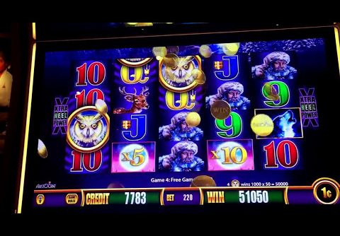 Big Win slot machine at San Manuel casino 05/07/2017
