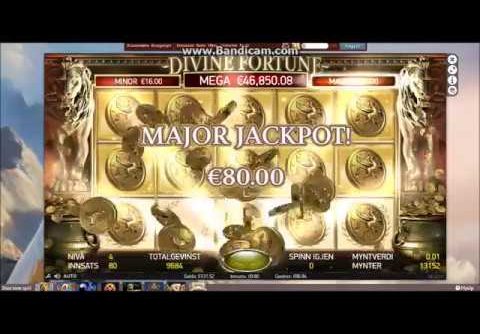 Super Big Wins – (Nearly Mega Jackpot on Divine Fortune)