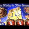 BIG BET..SUPER BIG WIN! The King and The Sword Slot Machine Bonus Free Spins Top 5!