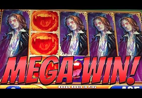 *** Huge Mega Win!*** Vampire’s Embrace Slot Machine Bonus!!!