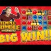 BIG WIN Temple Tumble Megaways – New slot from Relax Gaming – Huge win on Casino Game