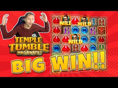 BIG WIN Temple Tumble Megaways – New slot from Relax Gaming – Huge win on Casino Game