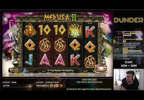 SUPER BIG WIN FROM MEDUSA II!