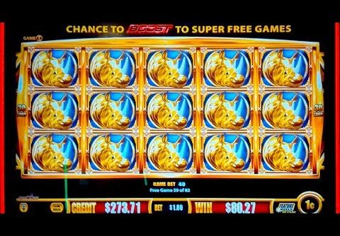 FULL SCREEN BONUS SYMBOLS! Wonder 4 Boost Rhino Charge Slot – HUGE WIN!