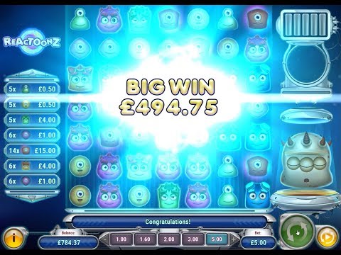 REACTOONZ slot BIG WIN !!