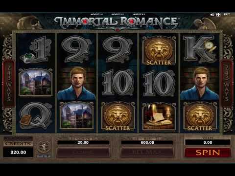 767K Jackpot Slot Machine Immortal Romance – MEGA WIN!