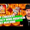 TOP 3 BIGGEST CRAZY WINS IN CASINO | ROSHTEIN | 88 FORTUNES SLOT MACHINE