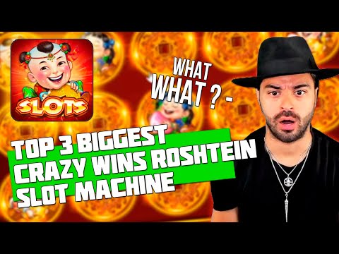 TOP 3 BIGGEST CRAZY WINS IN CASINO | ROSHTEIN | 88 FORTUNES SLOT MACHINE