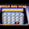 Mystical Unicorn Slot Machine MASSIVE BIG HUGE WIN WITH PROGRESSIVE JACKPOT