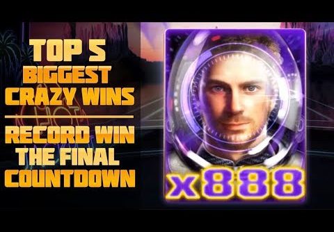 Top 5 Biggest crazy wins | Record win. The Final Countdown slot
