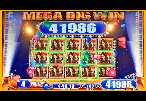 FULL SCREEN MEGA BIG WIN DESERT MOON SLOT MACHINE BONUS Wms Slots