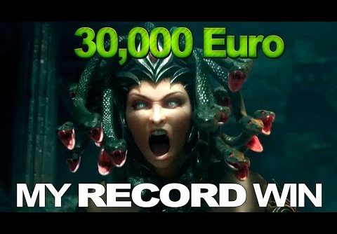 My record Win – 30,000 EURO in MEDUSA 2 slot