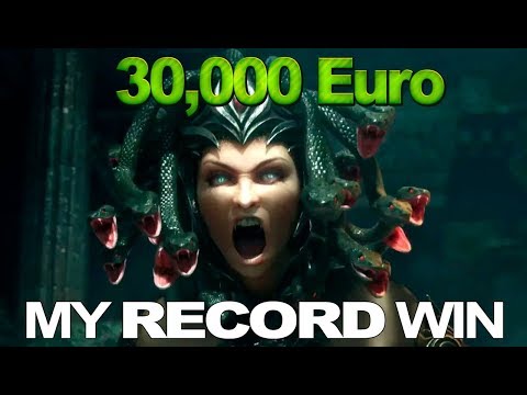 My record Win – 30,000 EURO in MEDUSA 2 slot