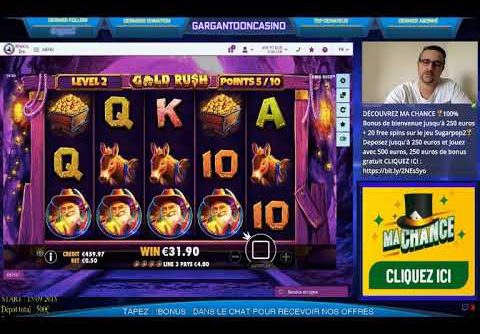 SLOT ONLINE -BIG WIN SLOT GOLD RUSH X111 ON FREESPINS! MACHINE À SOUS