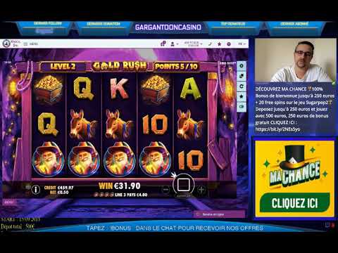 SLOT ONLINE -BIG WIN SLOT GOLD RUSH X111 ON FREESPINS! MACHINE À SOUS