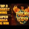 Top 3 Biggest wins in June | Full screen wild. Phoenix Reborn slot