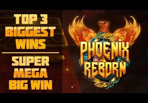 Top 3 Biggest wins in June | Full screen wild. Phoenix Reborn slot