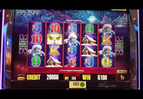 TIMBERWOLF Deluxe Slot Big Win Bonus