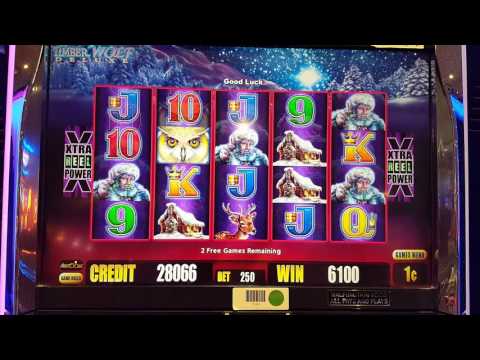 TIMBERWOLF Deluxe Slot Big Win Bonus