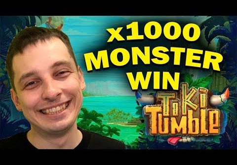 TIKI TUMBLE SLOT RECORD WIN – MUST SEE!!!