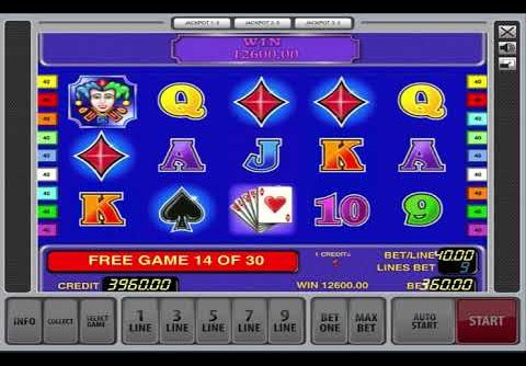 30 Free Spin On the King Of Card Slot Machine – Jackpot Mega Win