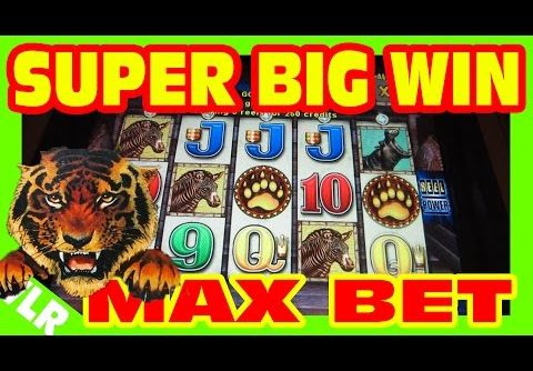 WILD WAYS – MAX BET SUPER BIG WIN  – Slot Machine Bonus RETRIGGER