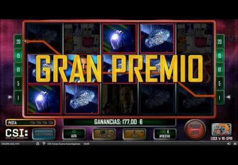 MEGA WIN CSI Slot en CasinoBarcelona.es