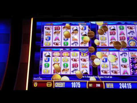 Big Win Buffalo Deluxe Super Games – Wonder 4 Slot Machine – Coushatta