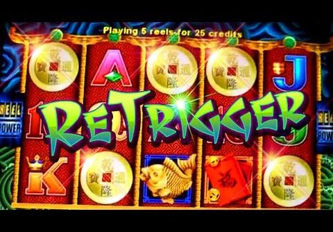 5 Dragons Bonus + RETRIGGER BIG WIN!!! – 5c Aristocrat Video Slots