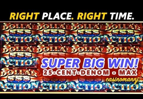 RIGHT PLACE. RIGHT TIME. **SUPER BIG SLOT WIN** – FUN Slot WINS!!! – Slot Machine Bonus