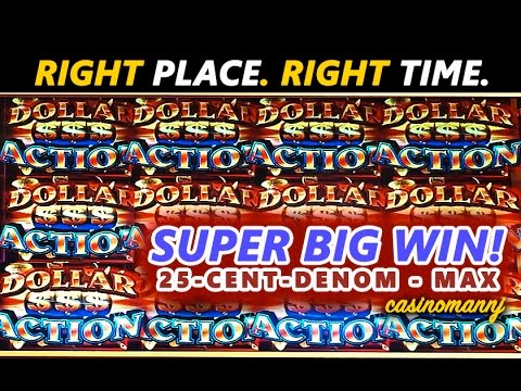 RIGHT PLACE. RIGHT TIME. **SUPER BIG SLOT WIN** – FUN Slot WINS!!! – Slot Machine Bonus