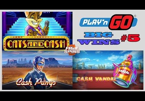 Cats and Cash (EPIC WIN), Cash Pump (MEGA WIN), Cash Vandal (BIG WIN) PLAY’N GO Slots #5