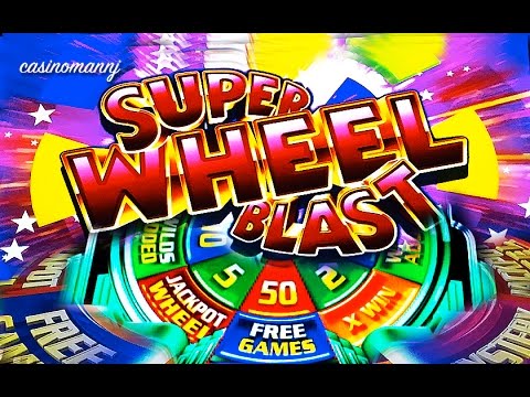 SUPER WHEEL BLAST SLOT – 50 FREE SPINS! – BIG WIN! – Slot Machine Bonus
