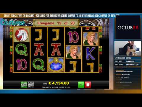 RECORD WIN Online Slot – MAGIC MIRROR Big Win and bonus round