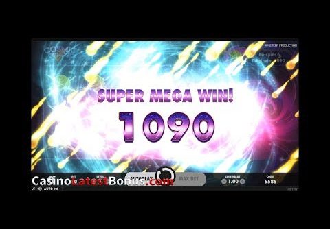Cosmic Eclipse slot from NetEnt (RESPIN, BONUSES, BIGWIN, MEGAWIN, SUPERBIGWIN)
