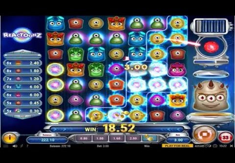 Reactoonz Slot – Huge Win and Amazing Bonuses