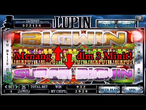 XE88 LUPIN Slot Game | Super Big Win & Big Win in 3 minutes!