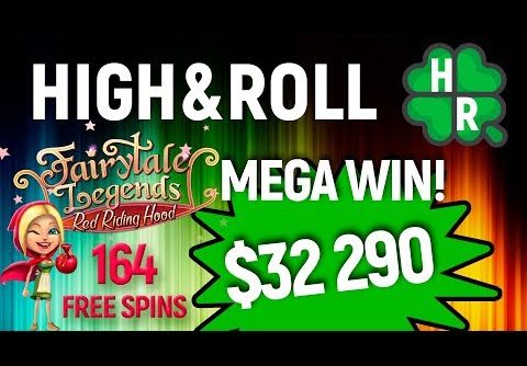 Mega Win $32 290 Fairytale Legends Red Riding Hood Slot Machine