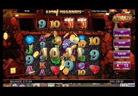 Bonanza Slot from almost zero to hero Big Win | Big Time Gaming | Leovegas Casino