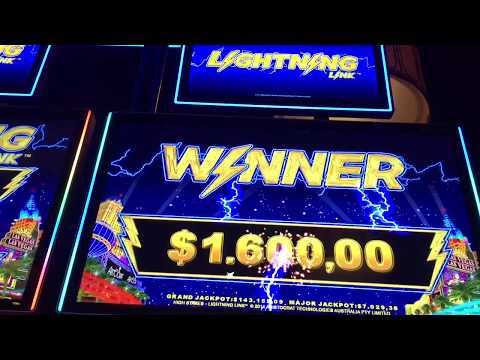 High limit Huge win Lightning Link slot Bonus