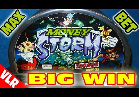 Money Storm – MAX BET BIG WIN + RETRIGGERS – Slot Machiine Bonus