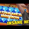 HUGE WIN!! Hot Spin BIG WIN – 6 euro bet (Online slots) from Casino LIVE stream