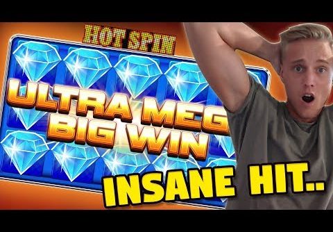 HUGE WIN!! Hot Spin BIG WIN – 6 euro bet (Online slots) from Casino LIVE stream