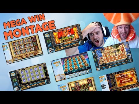 Record Slot Win Montage!! Our 1st Month Biggest Wins